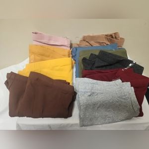 Set of 10 Small Romper Sleeveless Short Bodysuits Colors Listed in Description